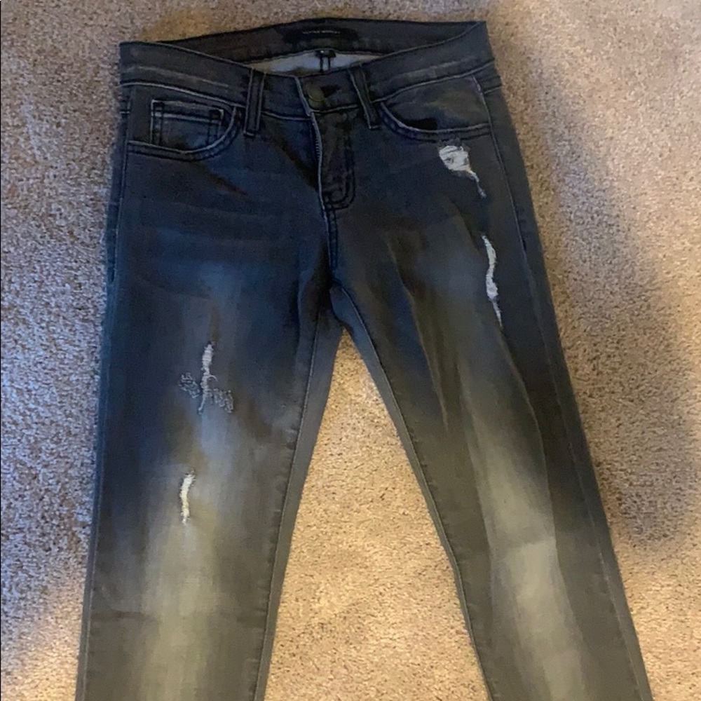 grey flying monkey jeans